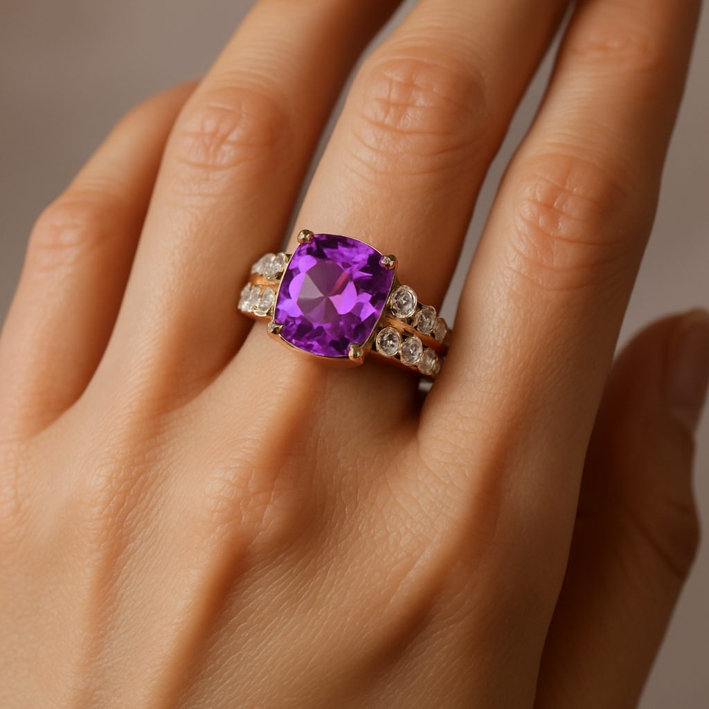 Twilight Amethyst Ring