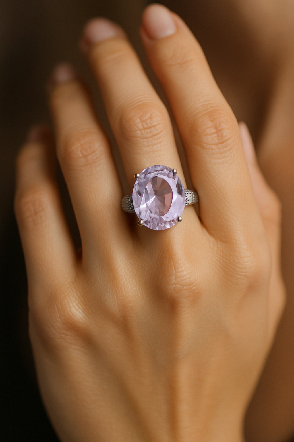 Majestic Amethyst Glow Ring