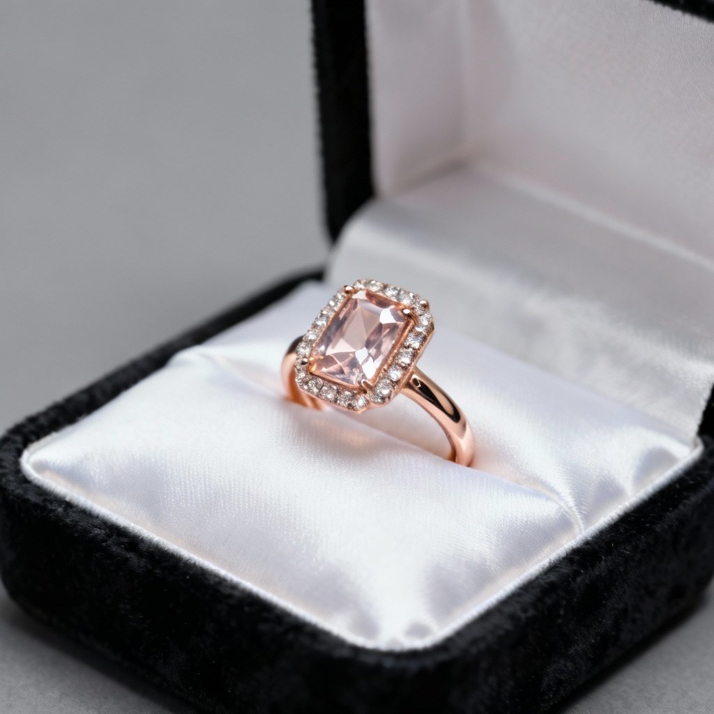 Blush Harmony Morganite Ring