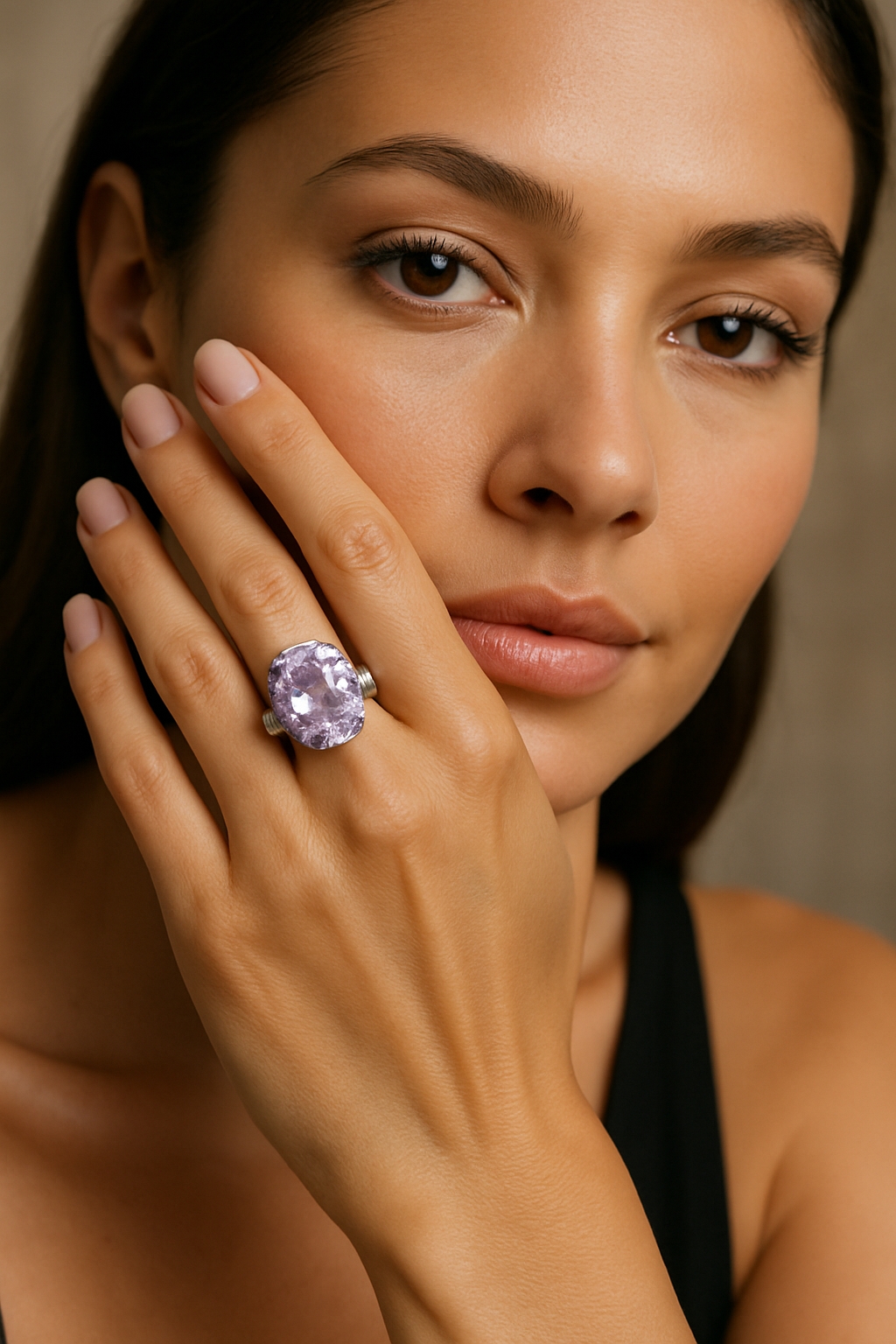 Majestic Amethyst Glow Ring