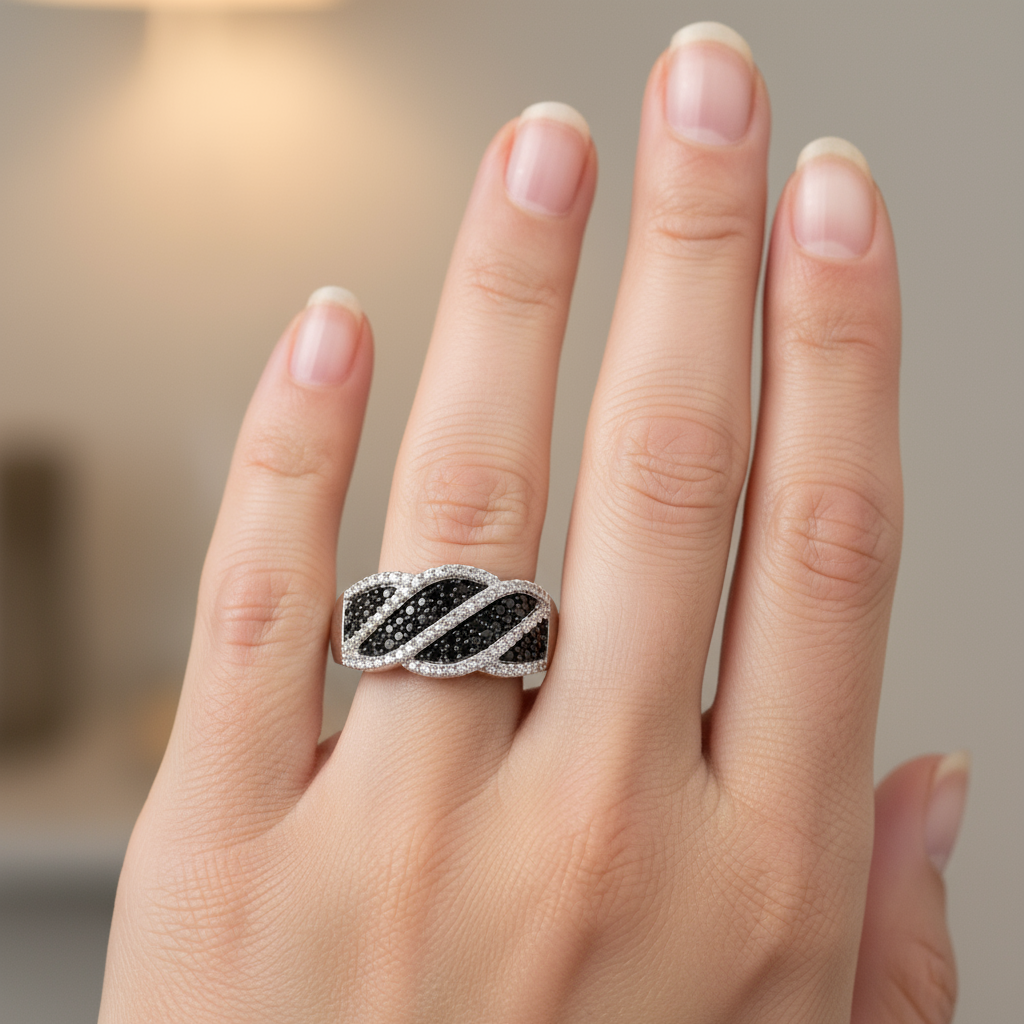 Midnight Whisper Ring