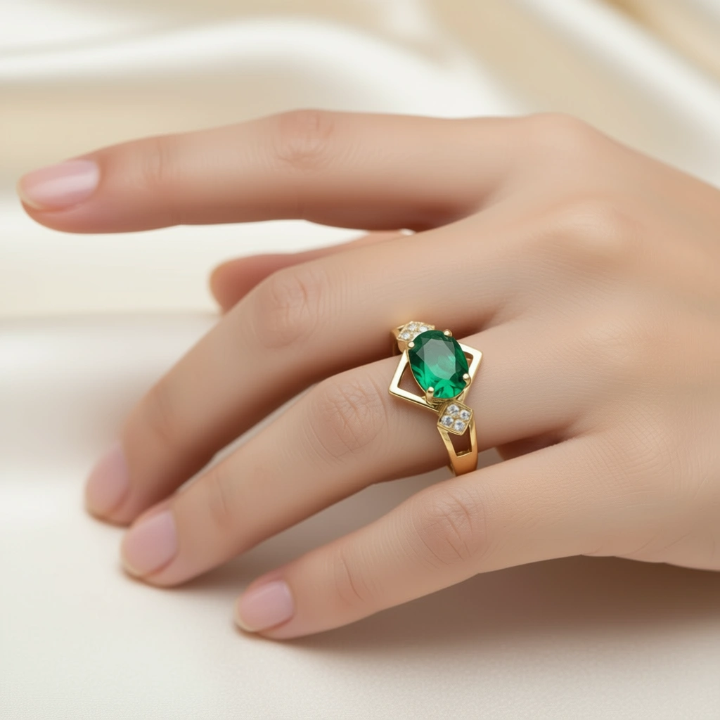 Emerald Radiance Ring