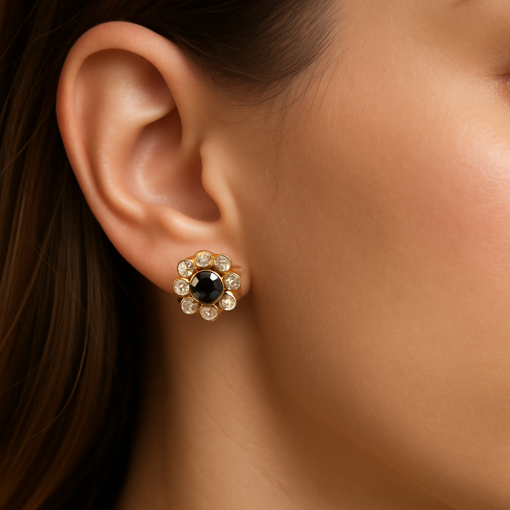 Sapphire Radiance Earrings